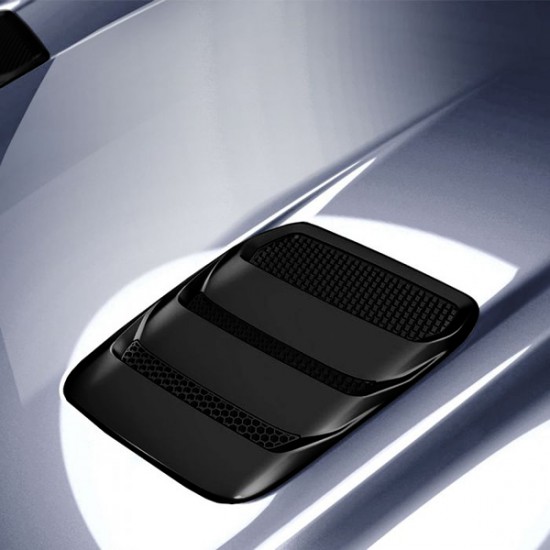 Air Design Louvers de Capot Noir Lustré 2018-2022 Mustang GT/EcoBoost 